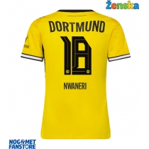 Borussia Dortmund Ethan Nwaneri #18 Domaci Dres za Ženska 2026-27 Kratak Rukav